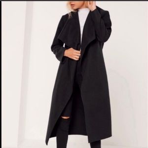 Waterfall  duster with Belt
